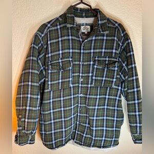 Men’s Levi’s Fleece Lined Flannel Shacket Size Large